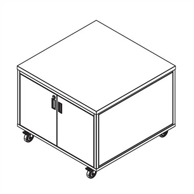 Kommersielle kjøkken rustfritt stålskap